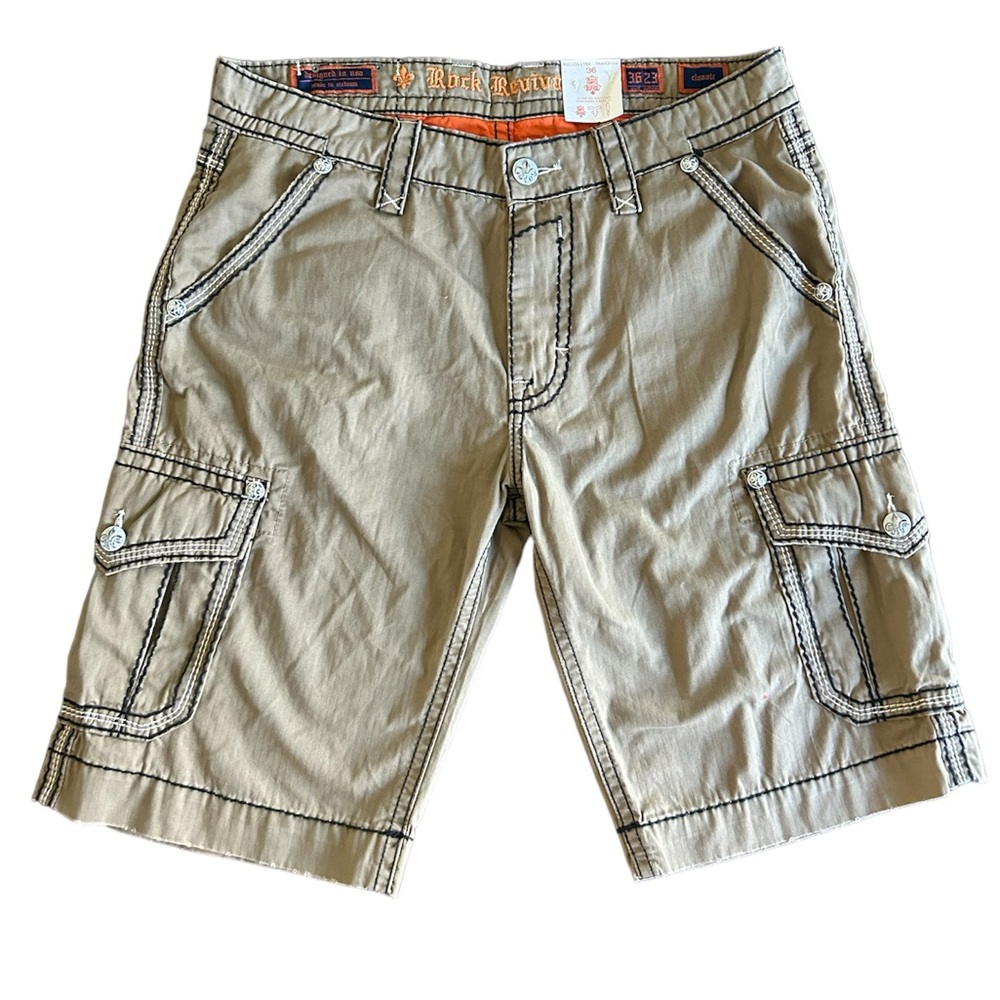 Rock Revival Classic Cargo Shorts